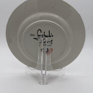 Anthropologie Art Pottery Sissinghurst Castle Estudio Flores Dinner Plate 10.5” image 4