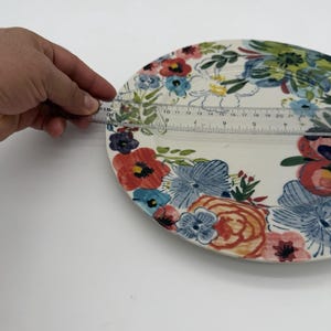 Anthropologie Art Pottery Sissinghurst Castle Estudio Flores Dinner Plate 10.5” image 8