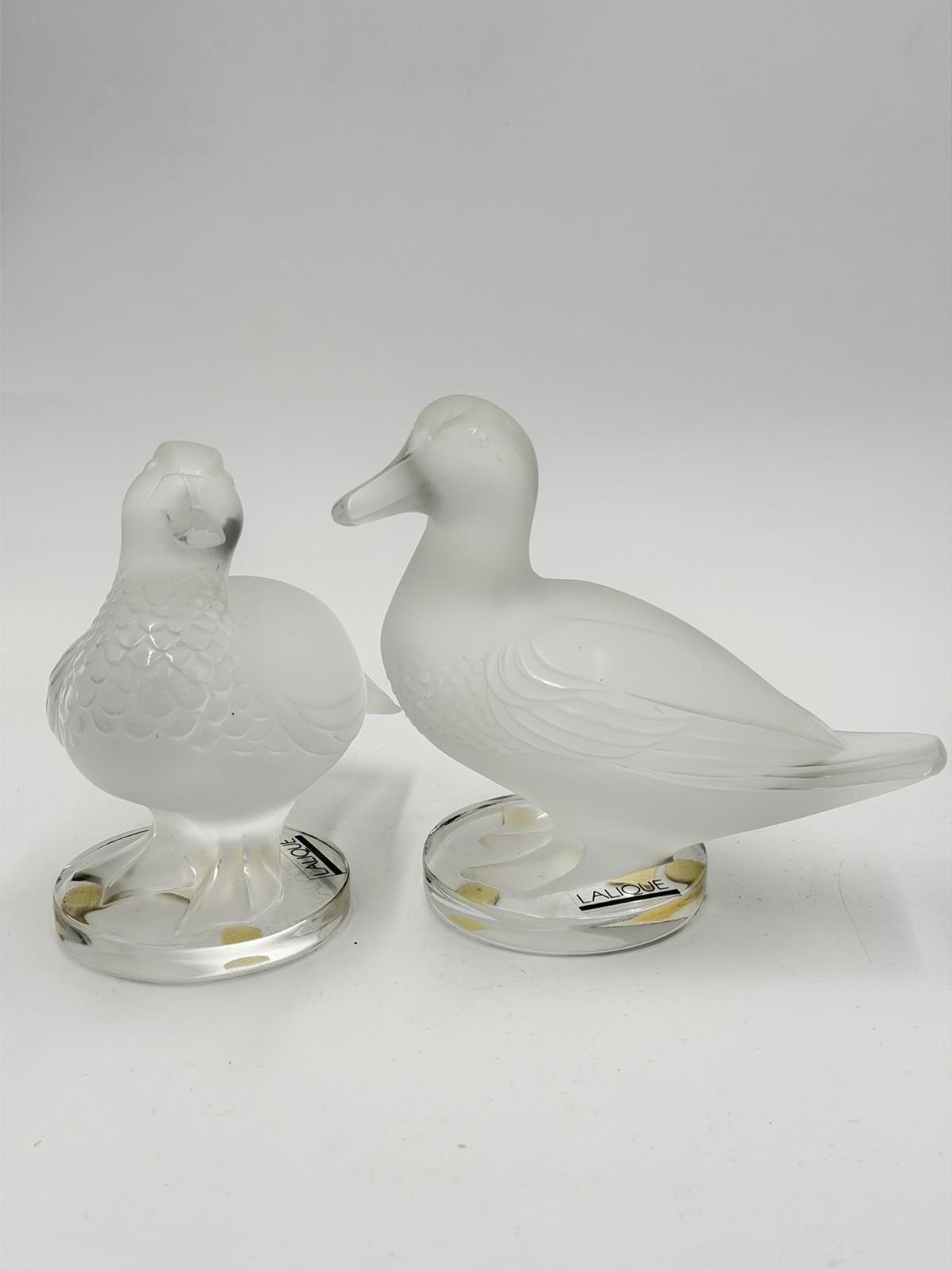 Lalique Crystal Duck - Etsy
