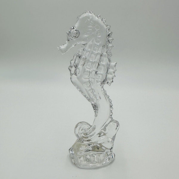Waterford Crystal Figurine Seahorse 7" Figurine Heritage Ireland