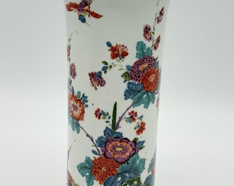 Lenox Porcelain Usa Smithsonian Collection Saxony Vase Floral 11”H