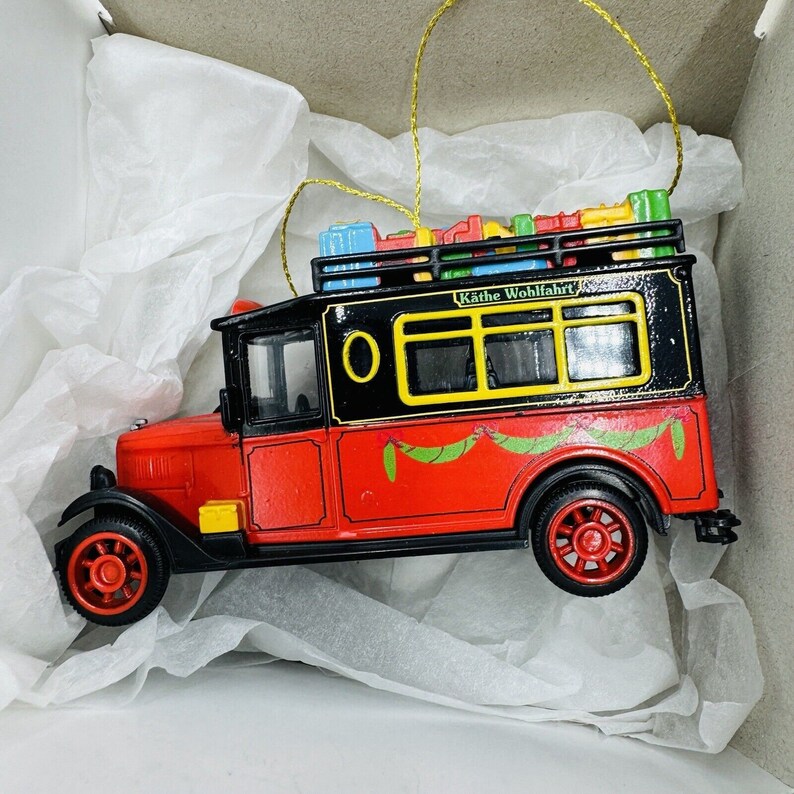 Kathe Wohlfahrt Christmas Ornaments Set New 4 Pieces Etsy