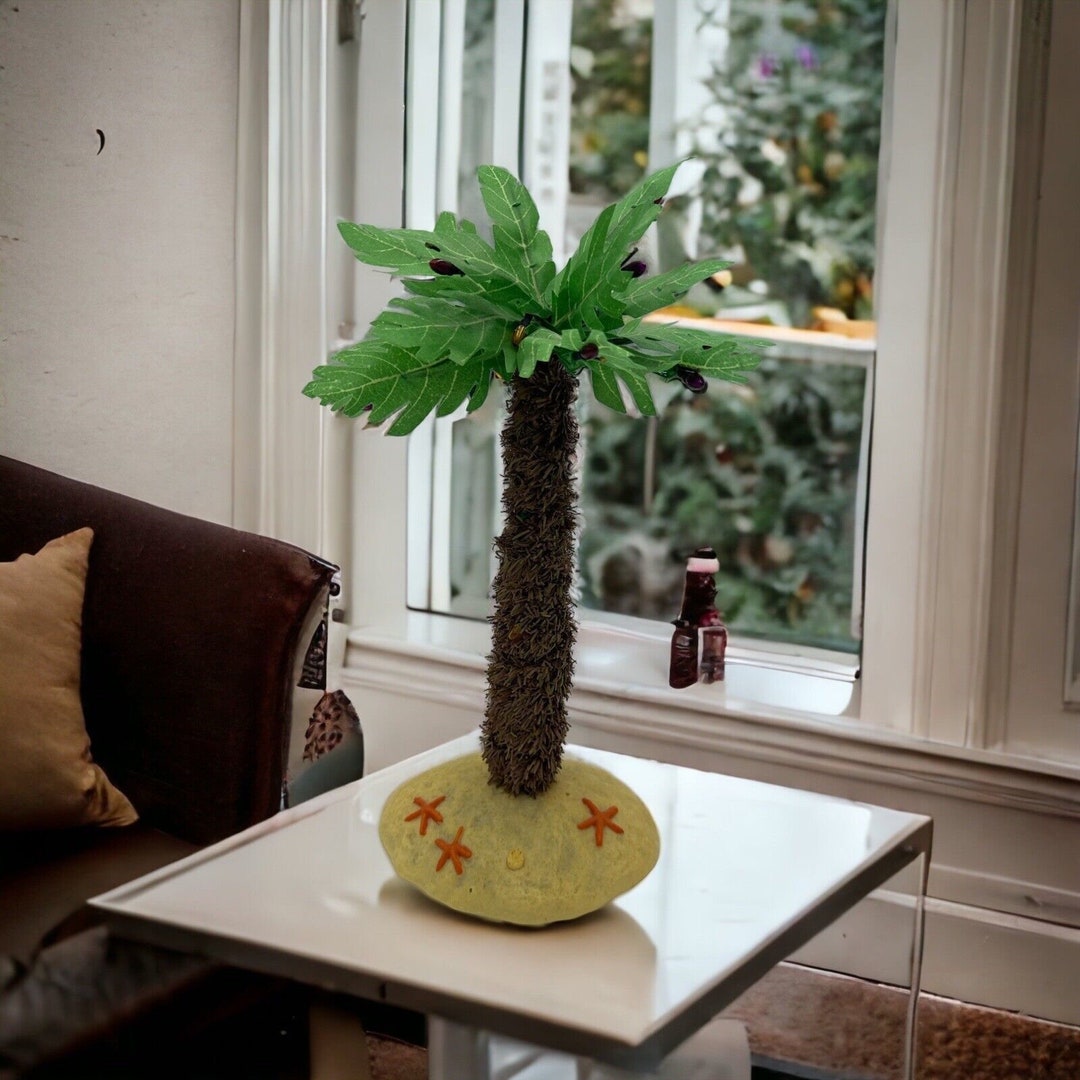 Vintage Gemmy Industries Corp Musical Singing Palm Tree 12 Etsy