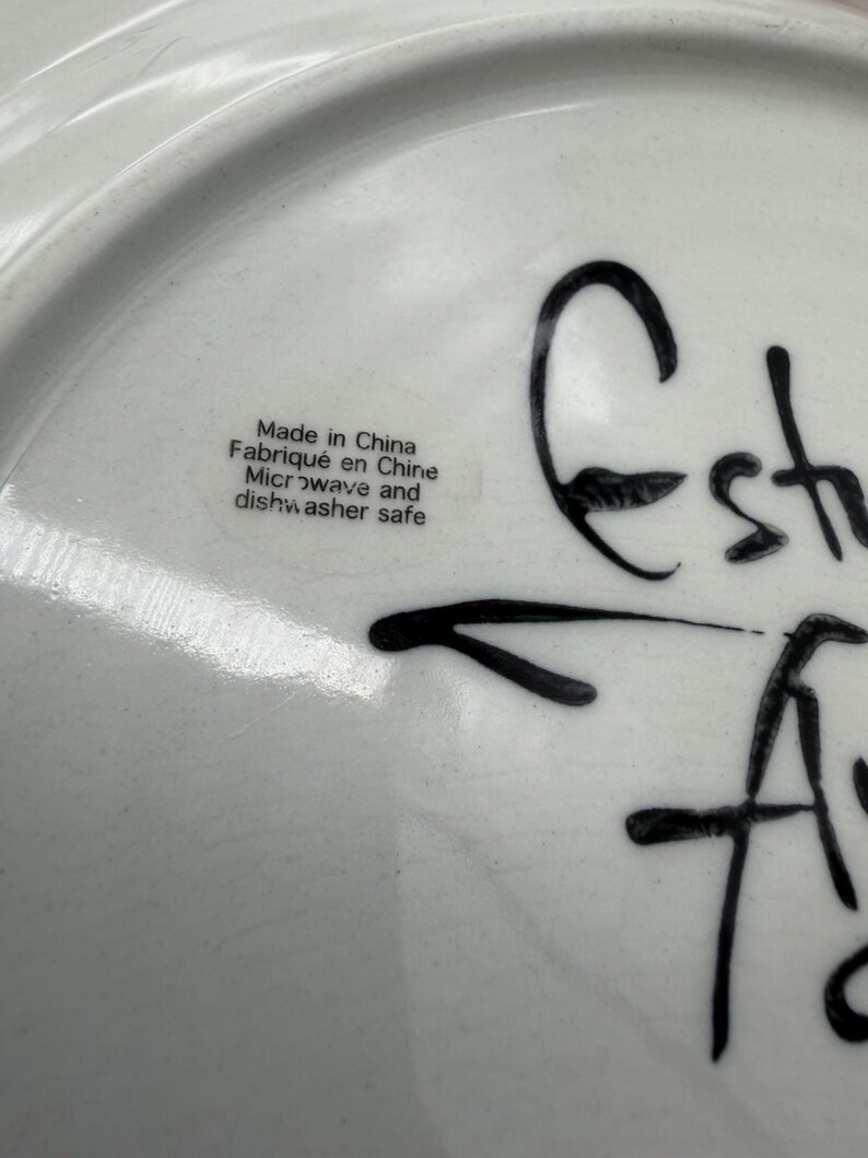 Anthropologie Art Pottery Sissinghurst Castle Estudio Flores Dinner Plate 10.5” image 7