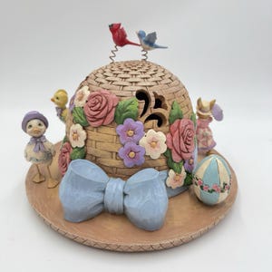 Jim Shore Heartwood Creek 2007 &quot;Bonnet of Easter Blessings&quot; Figurine