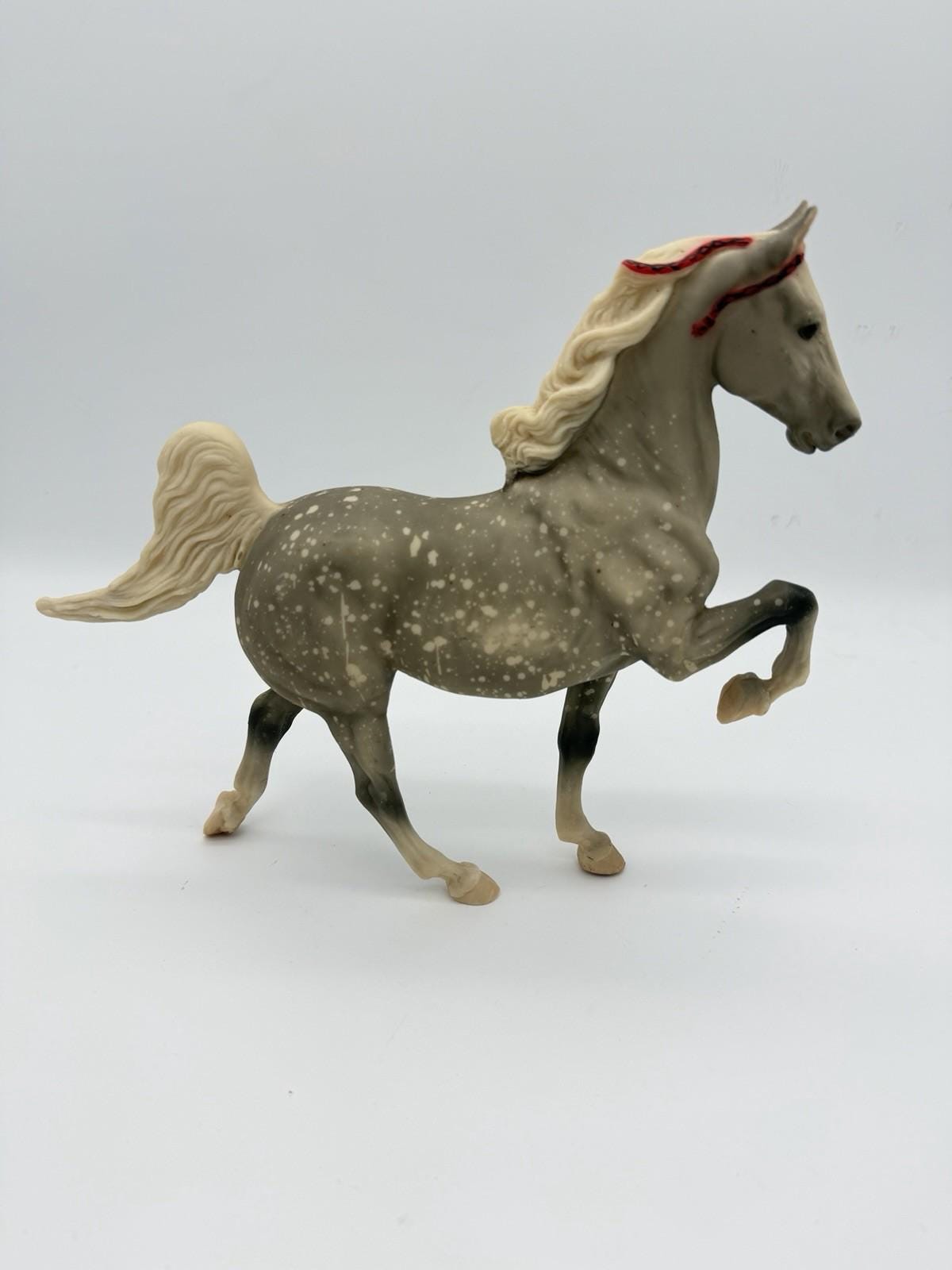 Breyer Horse American Saddlebred Dapple Grey Five Gaiter Rare