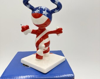 Westland Giftware Peanuts on Parade Snoopy All American Digital