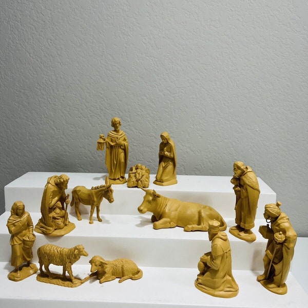 Nativity Scene Shepherd Etsy