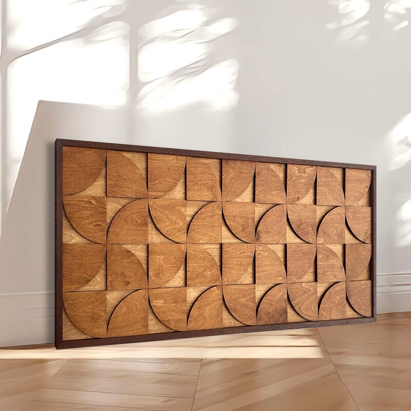 Modern Wood Decor - Etsy
