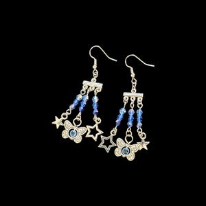 Evil Eye, Butterfly & Stars - Earrings - FREE SHIPPING