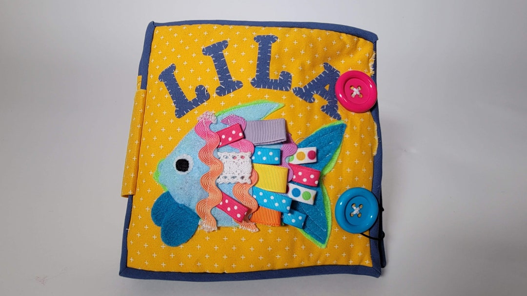 Custom Interactive Quiet Book Etsy