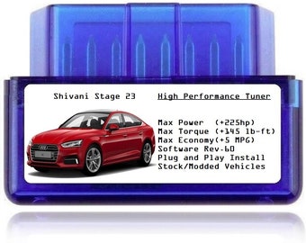 Stage 23 High Performance OBD Tuner Chip Plug Racing Horsepower Power Tuning Race Module Upgrade - For all 1996 to 2025 Citroen Vehicles