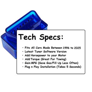 Stage 23 High Performance OBD Tuner Chip Plug Racing Horsepower Power ...