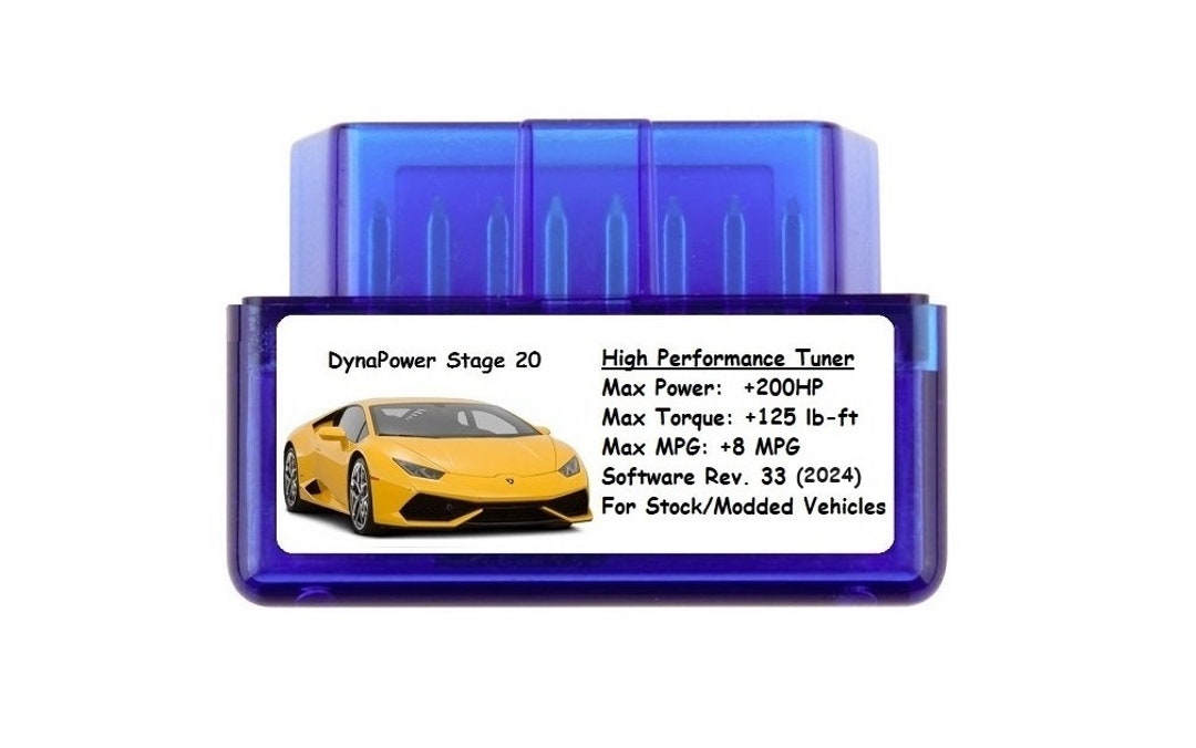 Stage 20 High Performance Tuner Chip - 2008 to 2024 Dodge Charger ...