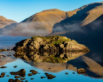 Wastwater in Winter in A3 (297mm x 420mm)