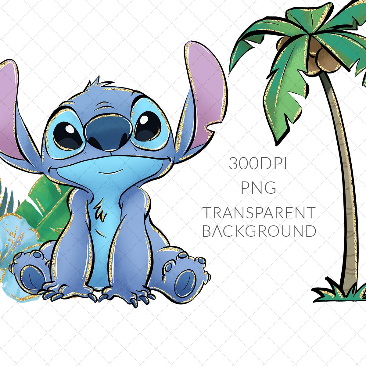 リロ アンド スティッチ クリップアート セット、リロ アンド