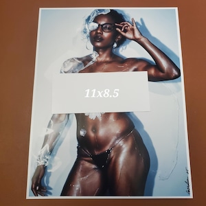 Mature Gorgeous Beauty 8.5x11 Glossy Poster Fine Art Photography