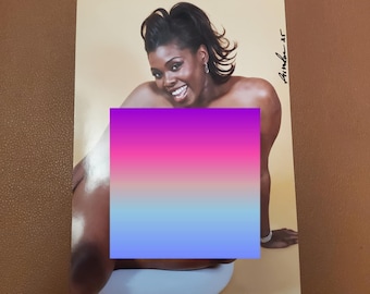Mature Elegant Beauty Glossy Cardstock 4x6 Topless Fine Fashion Art Photography