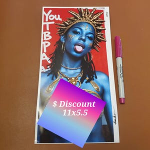 Mature Discounted Gorgeous Beauty 11x5.5 Poster Fine Art Photography