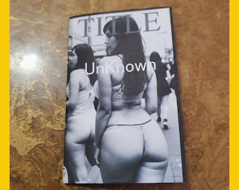 Mature Handmade 8 page Photography Zine, Collectors Delight