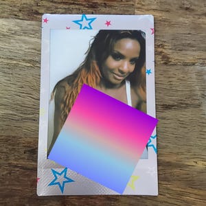 Mature Elegant Beauty Instax Mini Topless Fine Art Photography