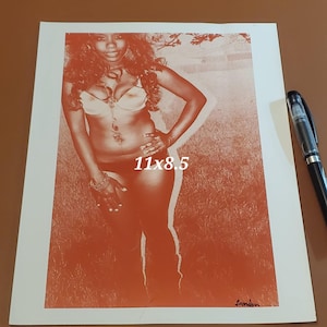 Discounted Gorgeous Beauty 8.5x11 Poster Fine Art Photography