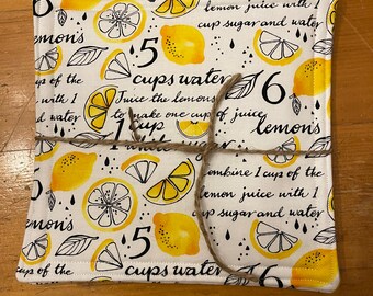 Lemonade potholders