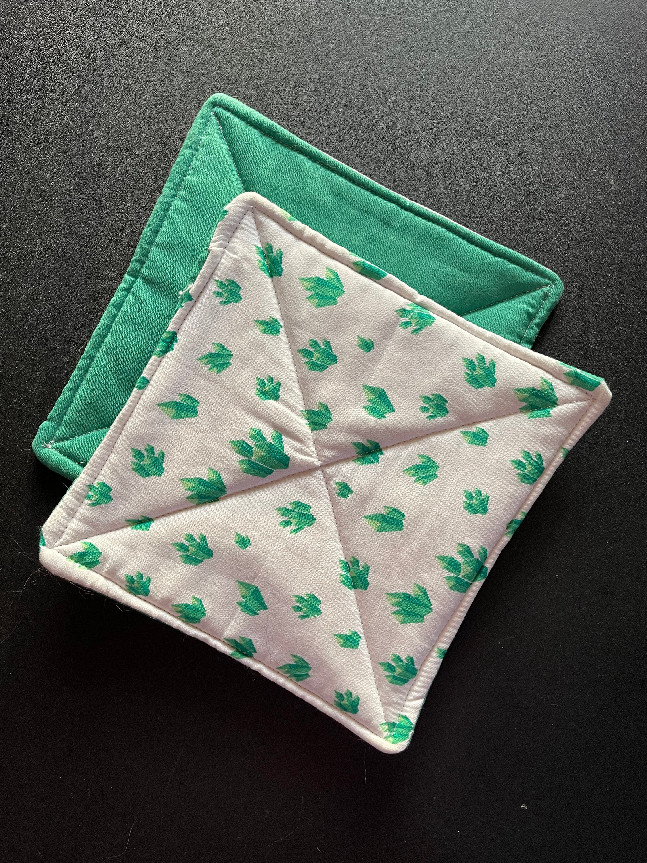 Green crystal