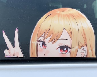 Sticker Car Decal Marin Kitagawa Peeker