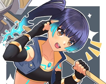 Impresión de Sena de Xenoblade Chronicles 3 (11 x 17)