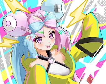 Impression Iono Gym Leader (11 x 17)