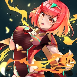 Xenoblade Chronicles 2 Pyra Print (11x17)