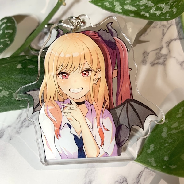 My Dress Up Darling Marin Kitagawa Acrylic Charm Keychain Double Sided (2.5")