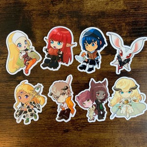Sticker Metaphor ReFantazio Chibi Glossy Vinyl 3&quot;