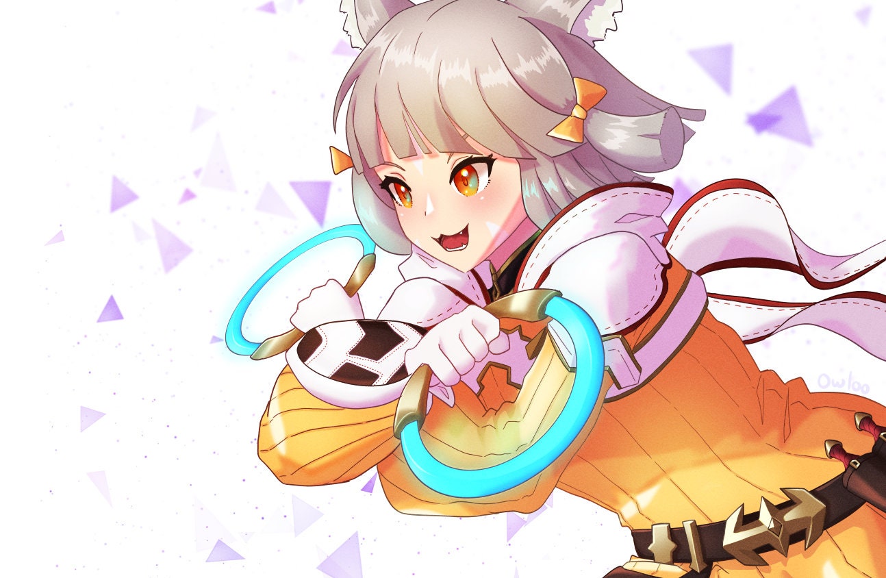 Xenoblade Chronicles 2 Nia (driver Version) Print (11x17) - Etsy