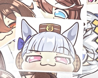Uma Musume Peeker Sticker Autosticker