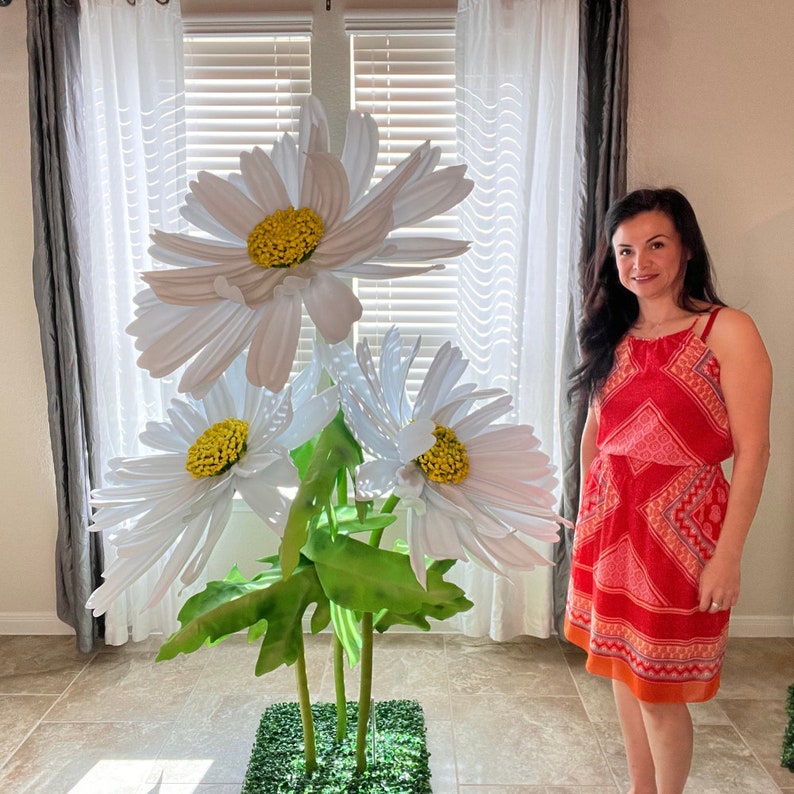 Giant flowers large foam flowers giant paper flowers big flowers