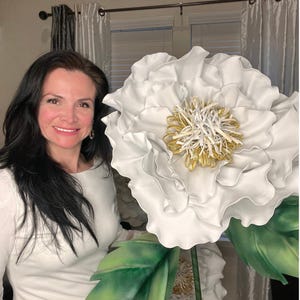 Giant Flowers, Windflower, Large Foam Flowers, Giant Paper Flowers, Wedding decor, Event stage Backdrop, Window Display Flowers, Big flowers