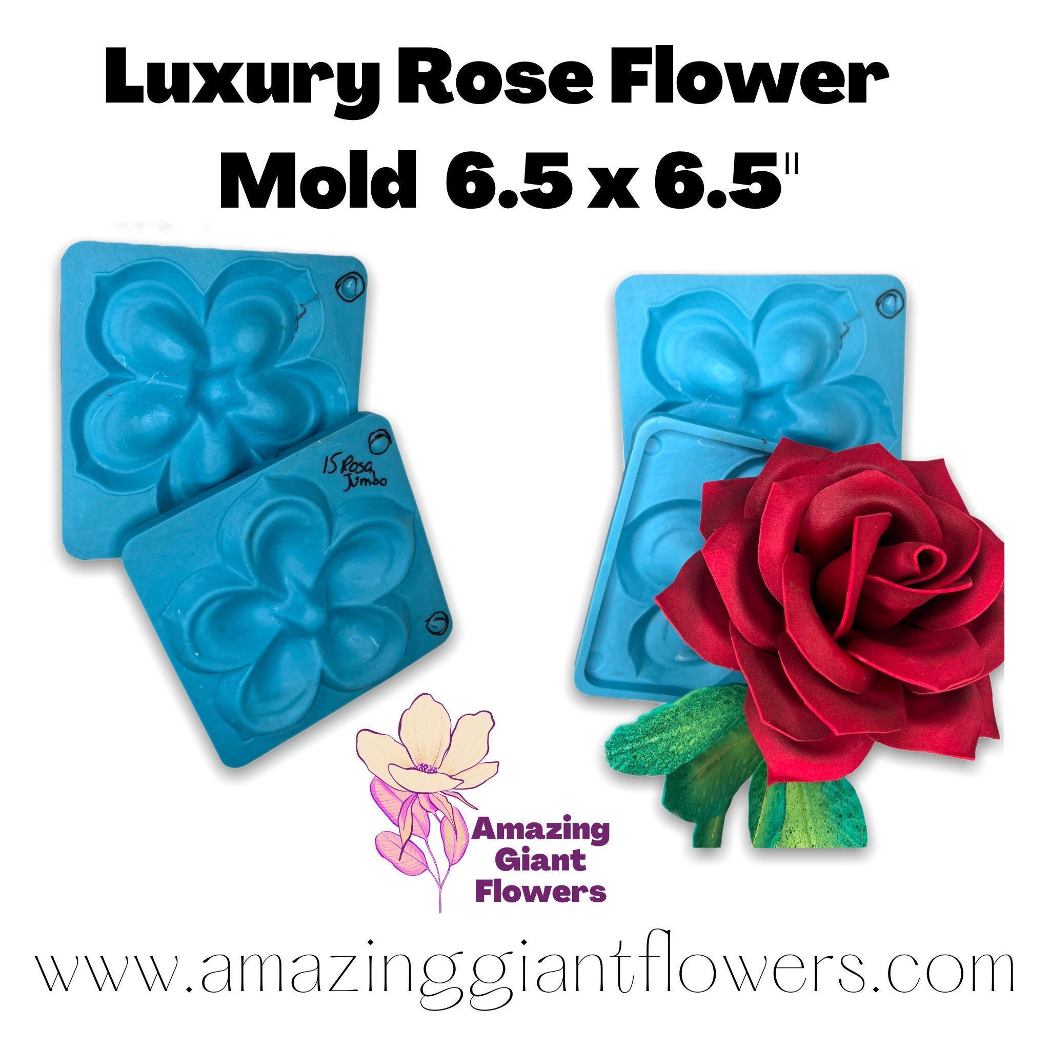 Foam Flower Molds, Leaf Molds, Flower Cake Decoration Molds