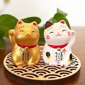 Good luck cat sales figurine