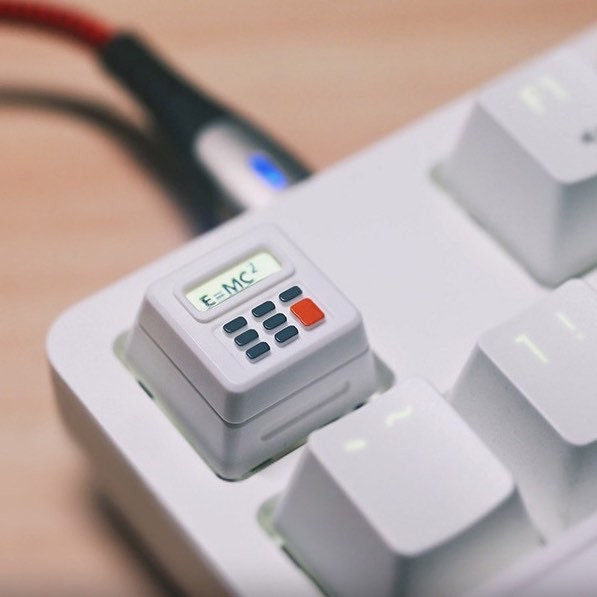 Nostalgia Retro Game Player Keyboard Caps 3 Changeable Key Etsy