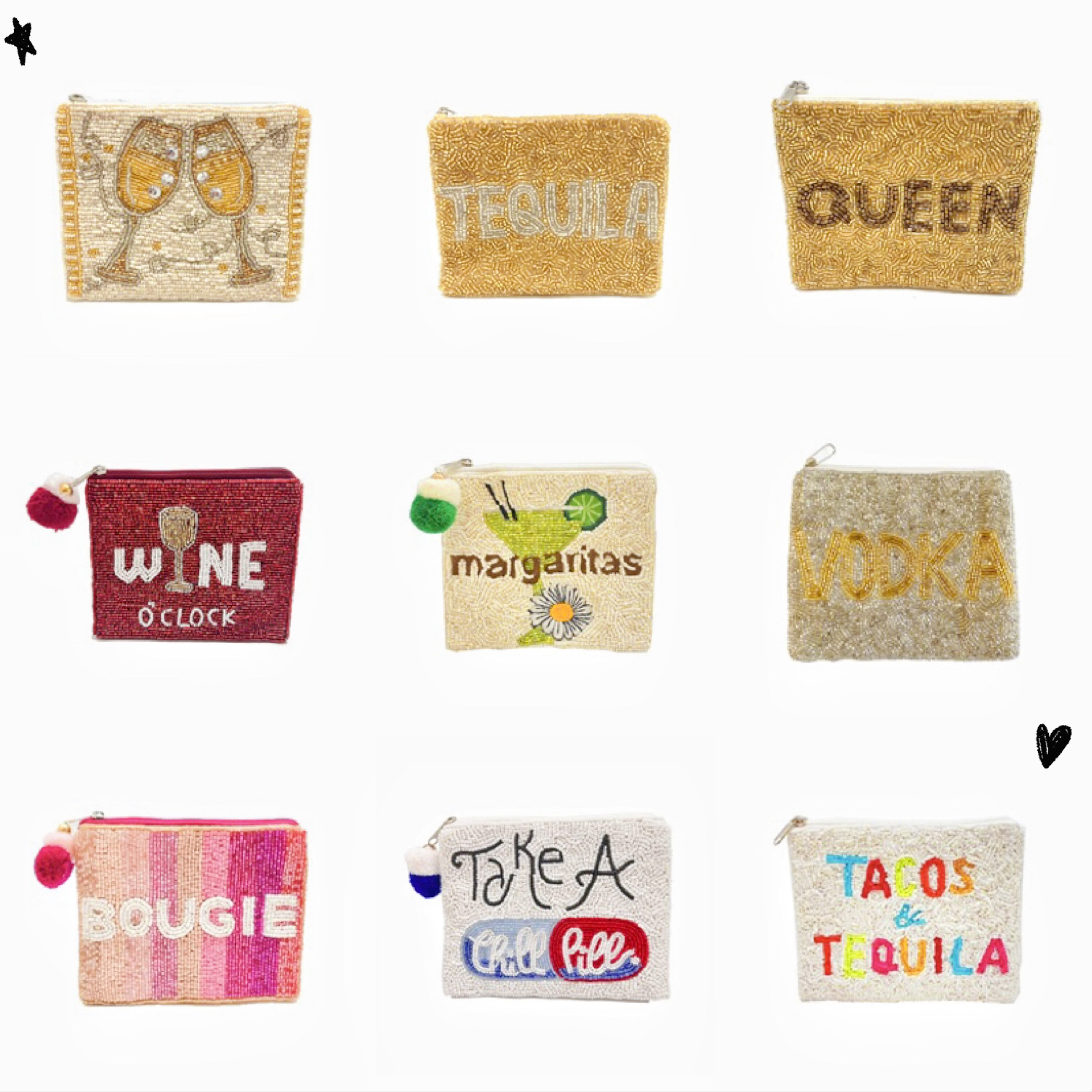 Beaded Coin Purse Etsy