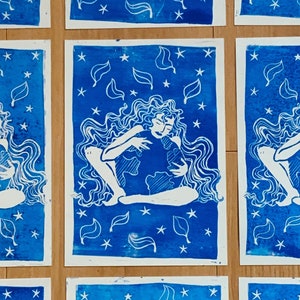 Linogravure Gaïa