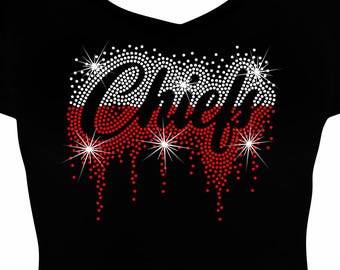 Chiefs Rhinestone Mega Bling Shirt
