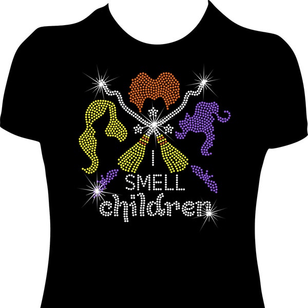 I Smell Children Rhinestone Mega Bling  Shirt