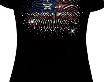 rhinestone 4th of july shirts