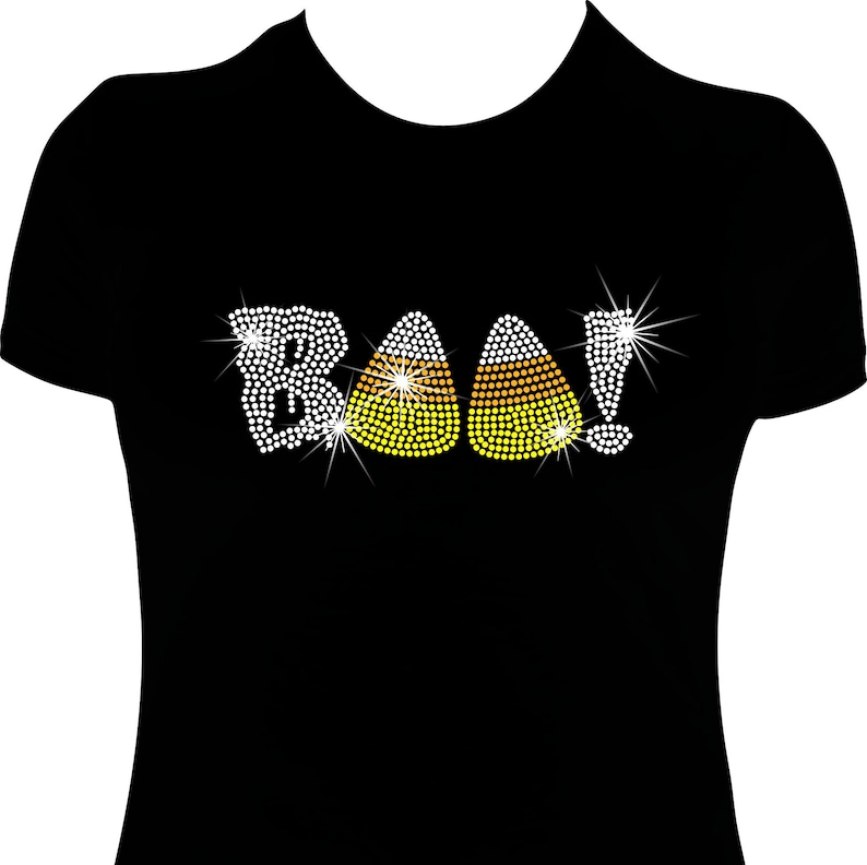 Rhinestone Boo Boo Candy Rhinestone Mega Bling Shirt - Etsy