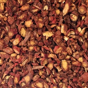 Red Sage Root - Salvia miltiorrhiza - Dan Shen Dried TCM Herb For Tea / DIY Bath and Body Crafts / Soap / Candles / Organic Natural Edible