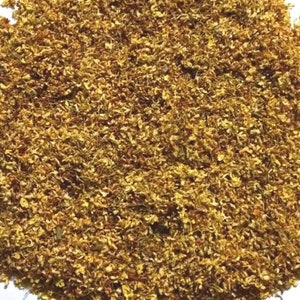 Osmanthus Dried Flowers - Osmanthus / Olea fragrans - Sweet Tea Olive Plant - Natural Organic Dried Herb Edible Fragrant Herb for Tea Crafts