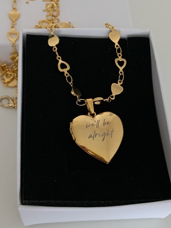 Harry Styles Fine Line Heart Locket 